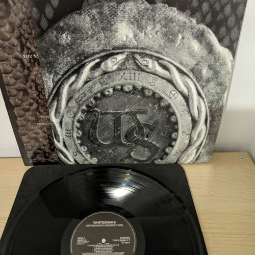 Whitesnake Greatest Hits vinyl record used, rock
