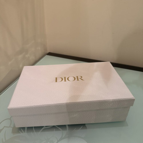 Dior My Dior Mini Bag, iridescent metallic silver cannage lambskin