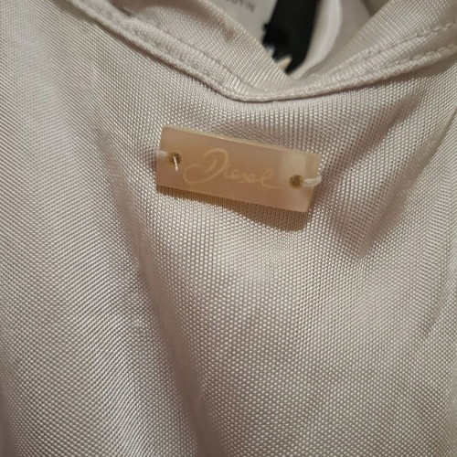 Diesel Vintage Silver Metallic Dress M like new