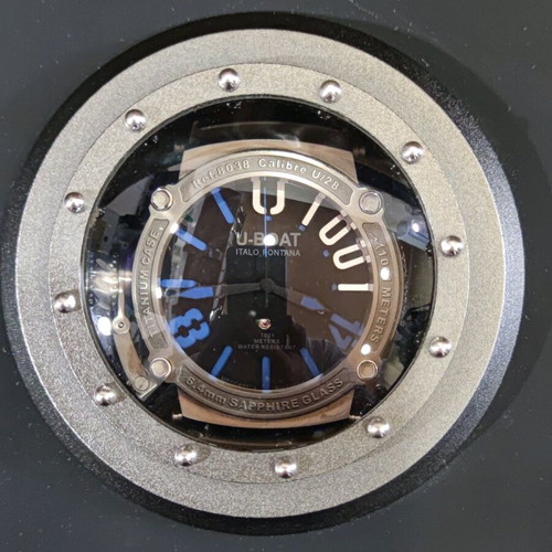 U-Boat U1001 Titanium Diver Watch 1000M Limited Edition 300 pcs like new