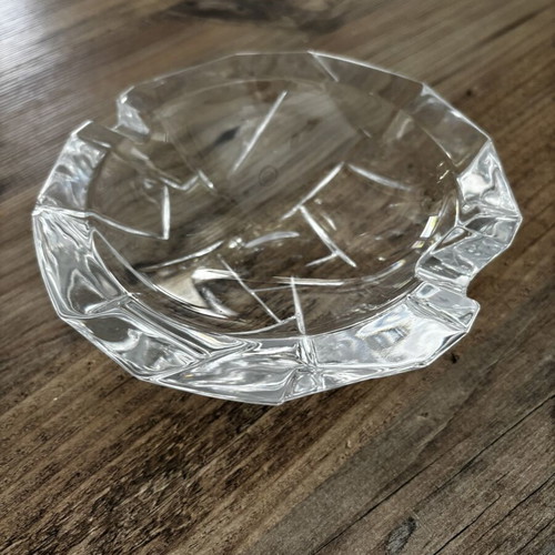 Crystal ashtray, decorative
