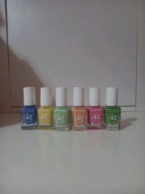 Nail polish elixir set of 6 like new