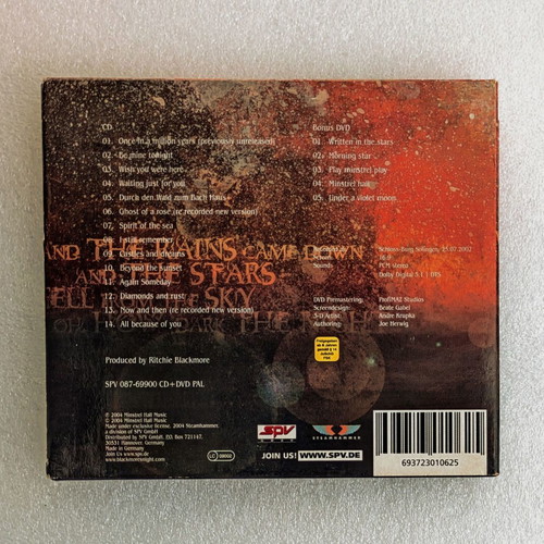 Blackmore's Night Beyond The Sunset 2CD + DVD Limited Edition
