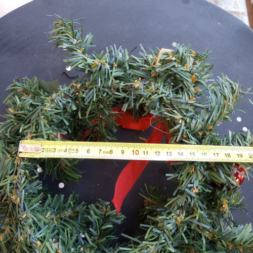 Christmas wreath new decorated