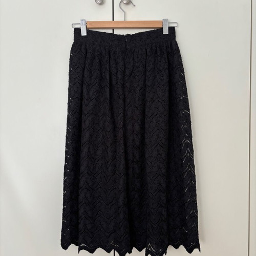 Black lace skirt BO2 new, size S