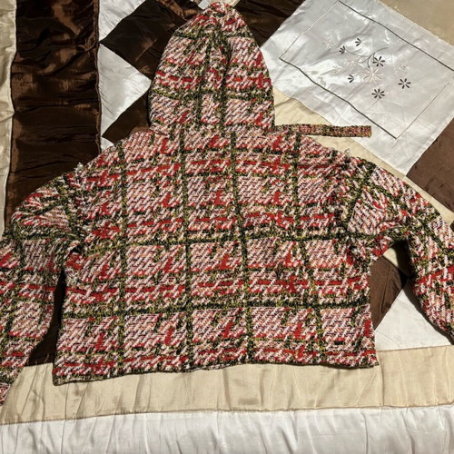 Wool crop sweater Zara like new, multicolor, size M
