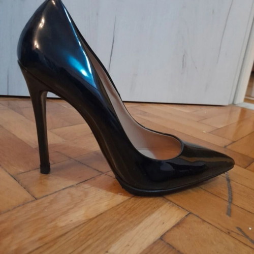 Tsakiris Mallas classic stiletto heels, black, size 40