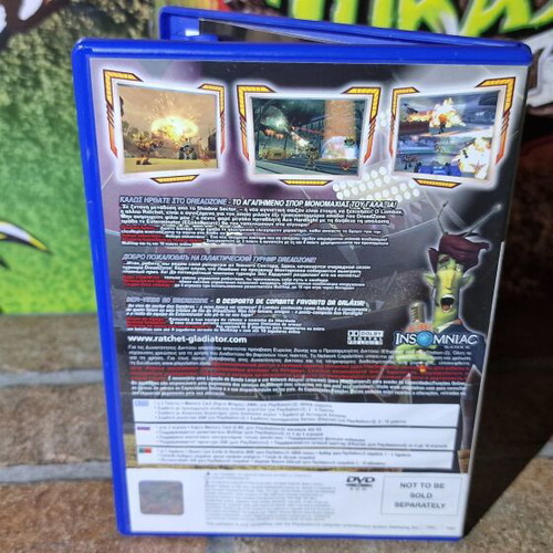 Ratchet Gladiator PlayStation 2 like new, Greek version