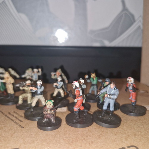 Star Wars Vintage Miniatures Rebel Forces like new