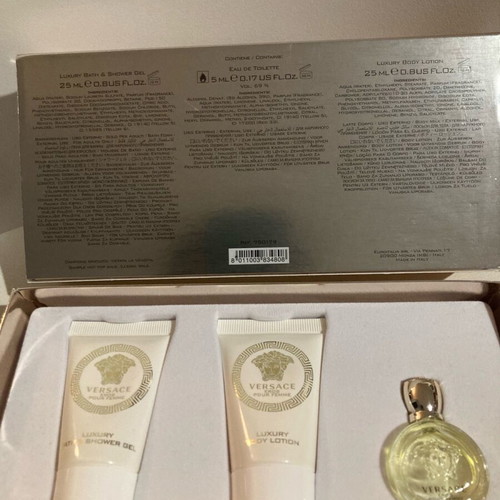 Versace Eros Pour Femme gift set new
