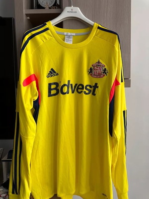 Ποδοσφαιρική φανέλα Sunderland (The Black Cats) Adidas μεταχειρισμένη, μέγεθος XL