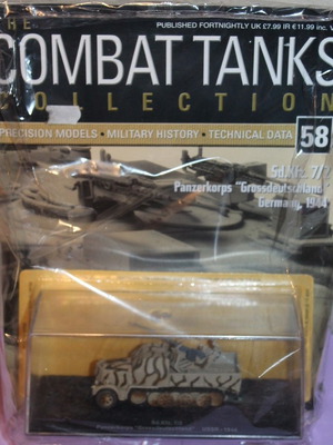 DeAgostini The Combat Tanks Collection #58 Sd Kfz 7/2 Καινούργιο με περιοδικό