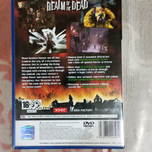 PlayStation 2 Realm of the Dead video game used