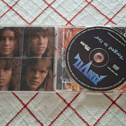 Anvil Forged in Fire CD used, metal album