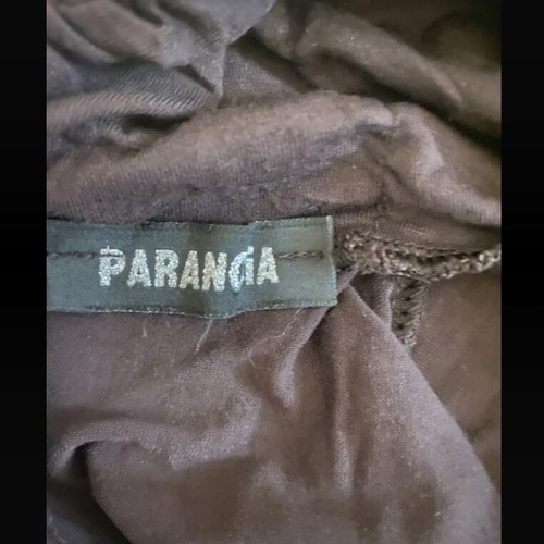 Paranoia brown long-sleeve blouse used