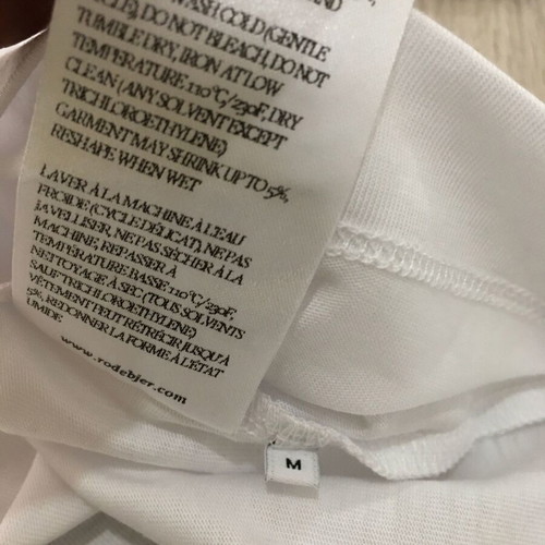 Rodebjer lyocell/cotton blouse M new, white