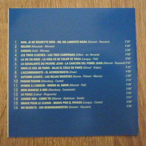 Edith Piaf Grandes Exitos CD used, disc and covers only