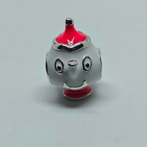 Disney Mrs. Potts Silver S925 Charm like new