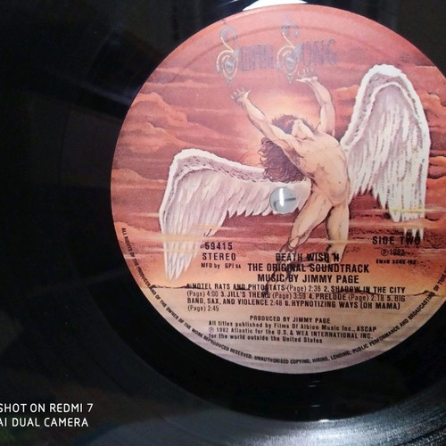 Death Wish in excellent cover and disc condition