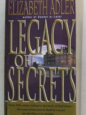 Elizabeth Adler Legacy of Secrets βιβλίο