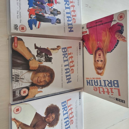 Little Britain DVD complete set like new, series 1 to 3