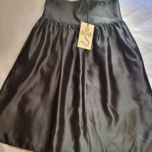 Satin skirt Lynne new, black, size S