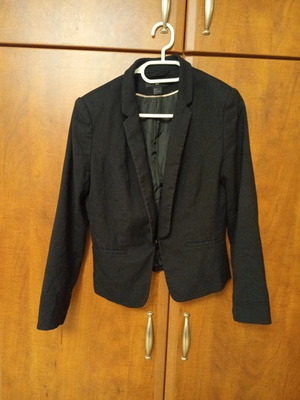 H&M black blazer size 38 M . Women blazer
