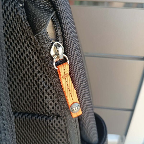 Parajumpers Hubbard backpack like new, black and orange