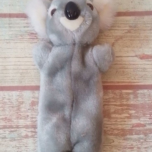 Plush school pencil case Koala like new