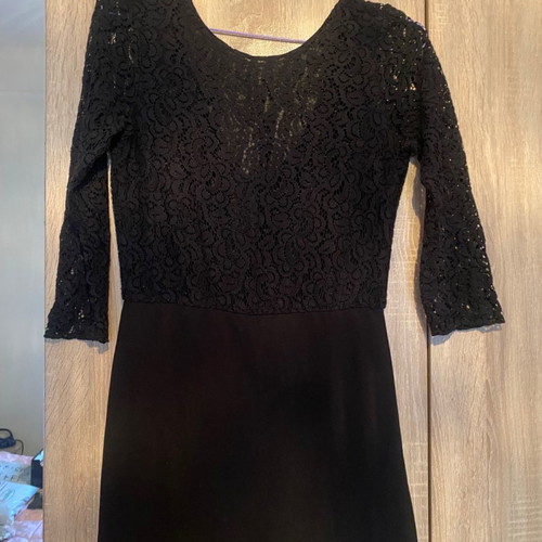 Zara one-piece shorts/skirt like new with lace size M