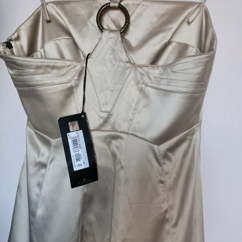 Just Cavalli dress gold size 42 like new -  150,00 - Vendora.cy