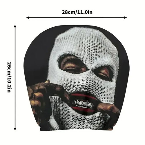 Hip Hop Gangster Car Headrest Covers new, 2 pieces