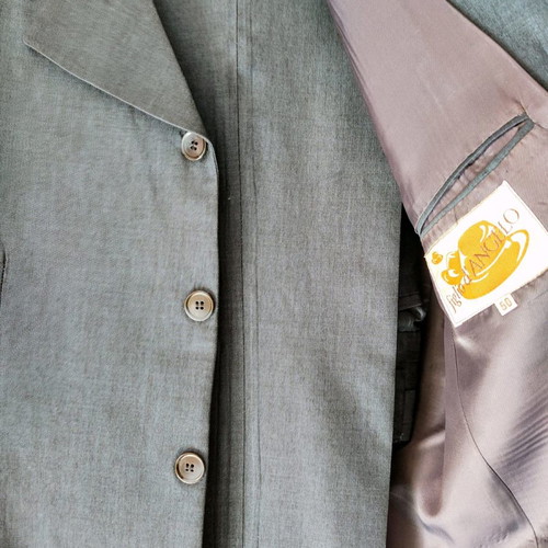 Figlio d' Angelo suit size 50 used, blue