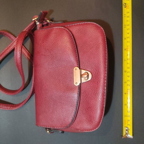 Small shoulder bag used, multicolored