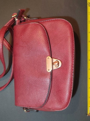 Small shoulder bag used, multicolored