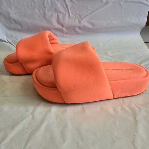 Adidas Y-3 Yohji Yamamoto slip on orange like new, size 43