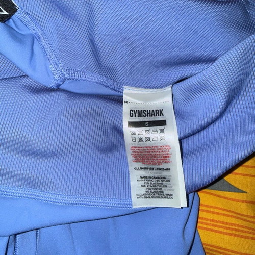 Gymshark leggings blue like new, size S