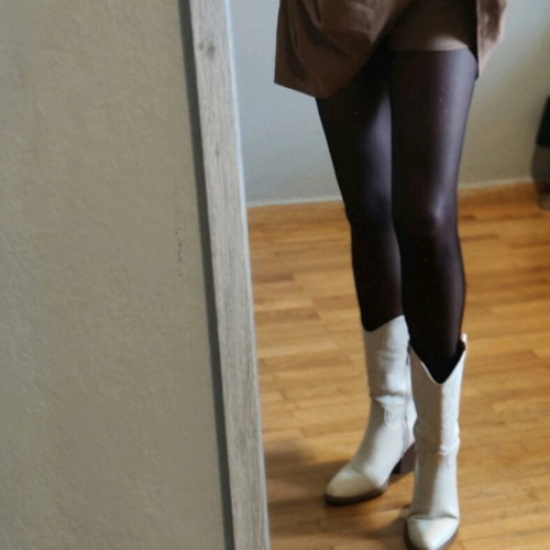 Pleated skirt shorts brown new size S