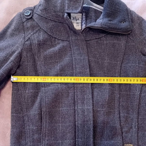Pull & Bear jacket like new, gray and beige, size S
