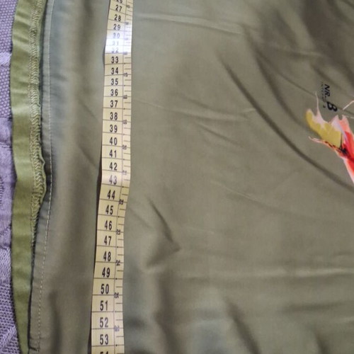 Italian blouse Interno 3 with silk used, pistachio color