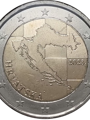 2 ευρώ Κροατία