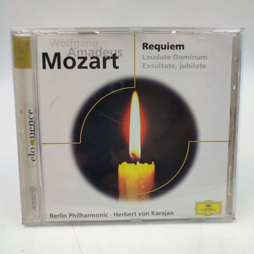 Mozart Requiem Laudate Dominum Exsultate Jubilate CD like new
