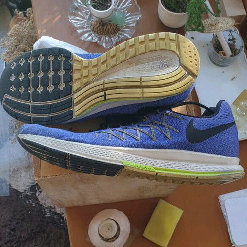 Nike Air Pegasus 39 athletic shoes like new, size 47.5, blue
