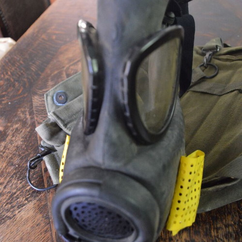 US M17A1 Vietnam War Gas Mask used