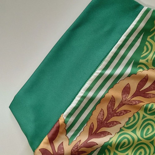 Plus size Italian blouse new multicolor green