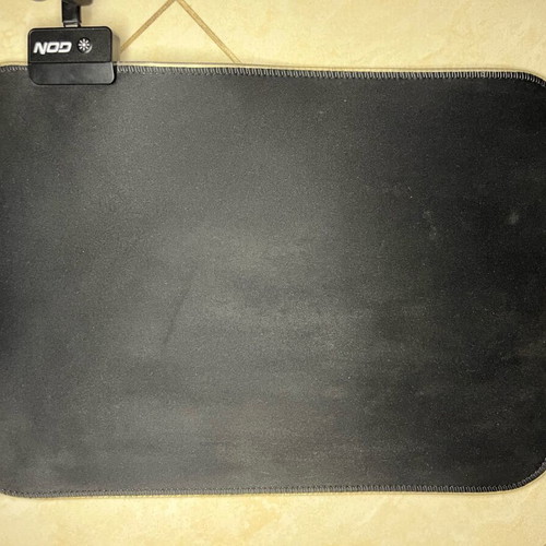 RGB MousePad NOD used, black with RGB lighting