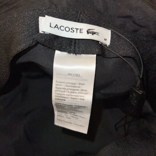 Lacoste bucket hat size M like new