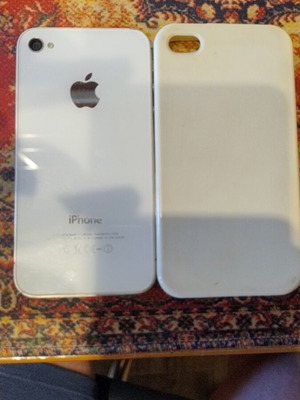 iPhone 4s used, white, condition unknown