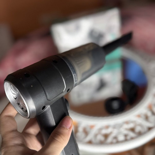 2-in-1 Mini Vacuum Cleaner, portable for home and car