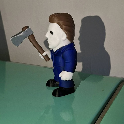 Michael Myers figure like new, 12 cm